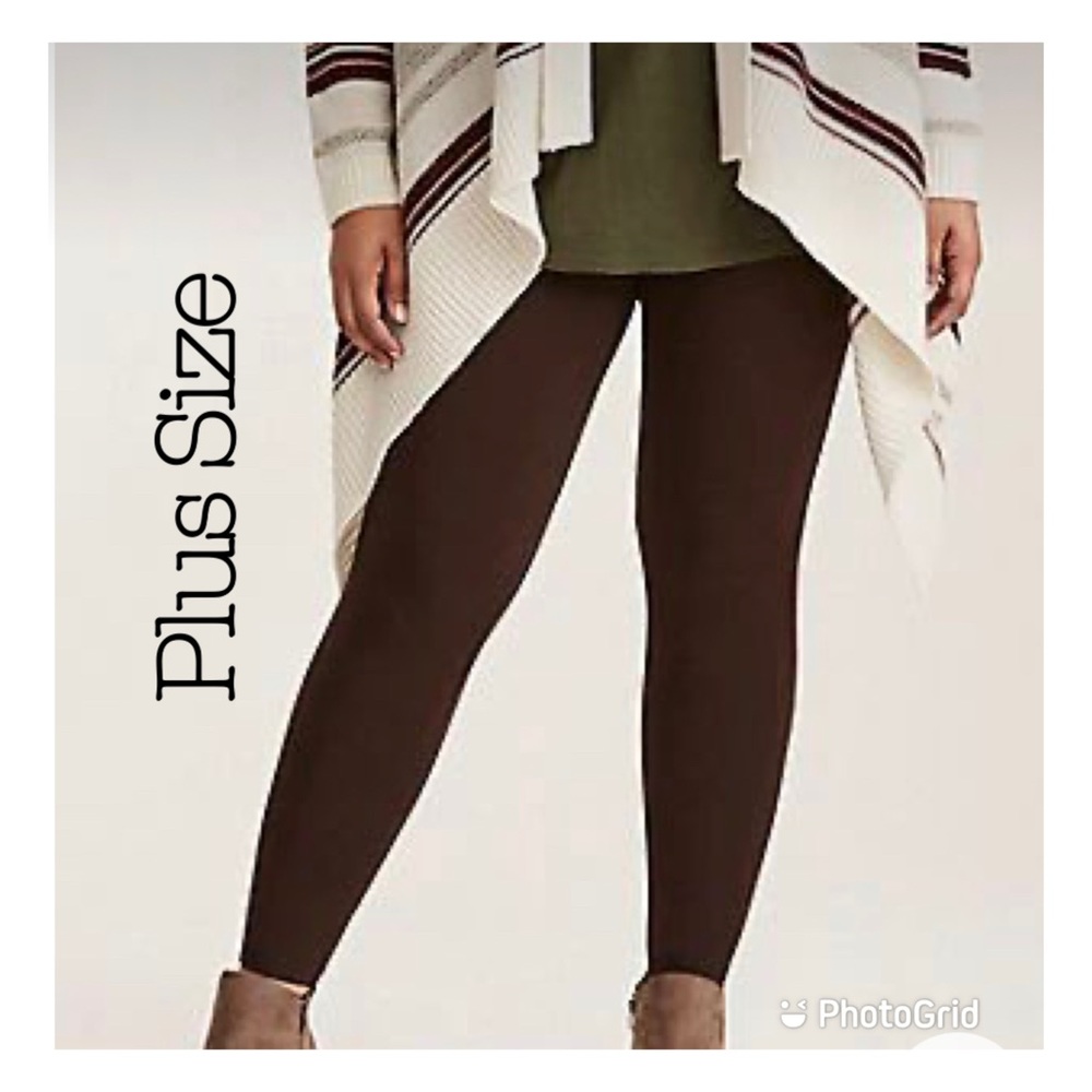 High Waisted Fleece Lined Leggings